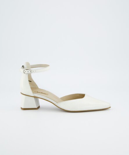White and green heels on sale